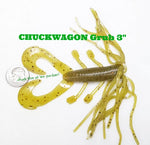 Chuck Wagon - Twin Tail Skirted Grub 3"