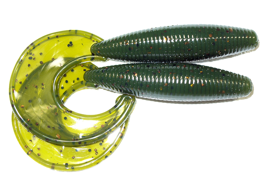 25ct Acid RAIN 3'' Curly Tail GRUBS Bass Fishing Lures Walleye Baits Trout  Spots