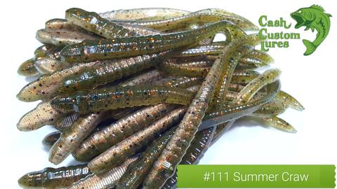 diy fishing lures bake worm Diamond Back Worm 4" – Cash Custom Lures