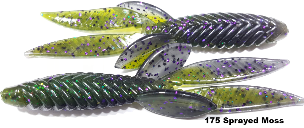 bass lure for use in moss Bomb Craw 4.25" – Cash Custom Lures
